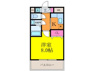 ノ－ム豊新・Ⅱの物件間取画像